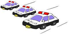 a police car