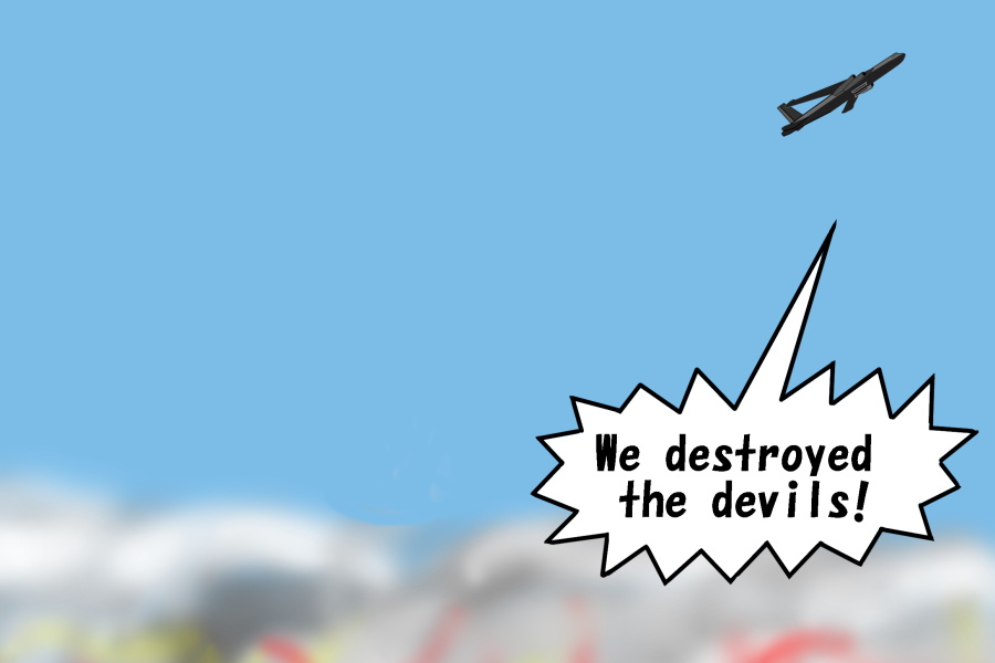 We destroyed the devils!