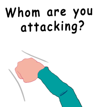 Picture of you attacking someone