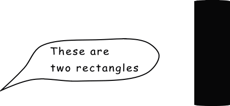 These are two rectangles.