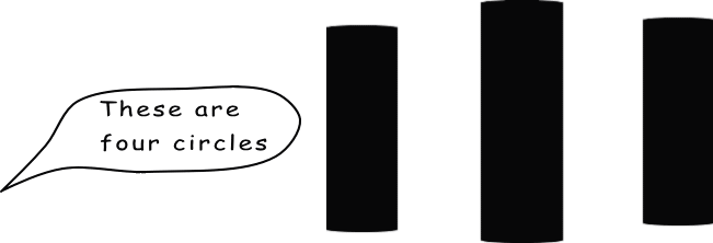 These are four circles.