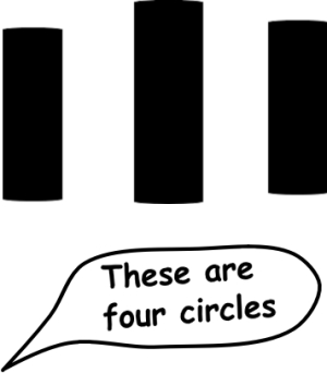 These are four circles