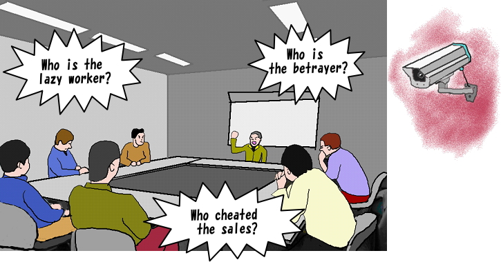 This illustration depicts a meeting.